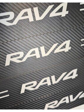 4Pcs Car Threshold Strip Door Plate Sill Scuff Cover Stickers for RAV4